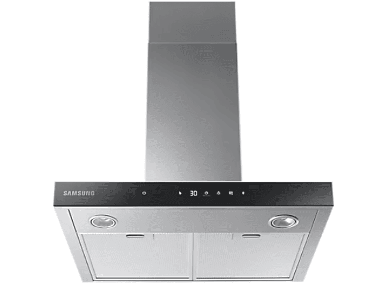 Okap SAMSUNG NK24C5703TS Stal nierdzewna + Czarne szkło 744m3/h 72dB klasa A – zdjęcie 3