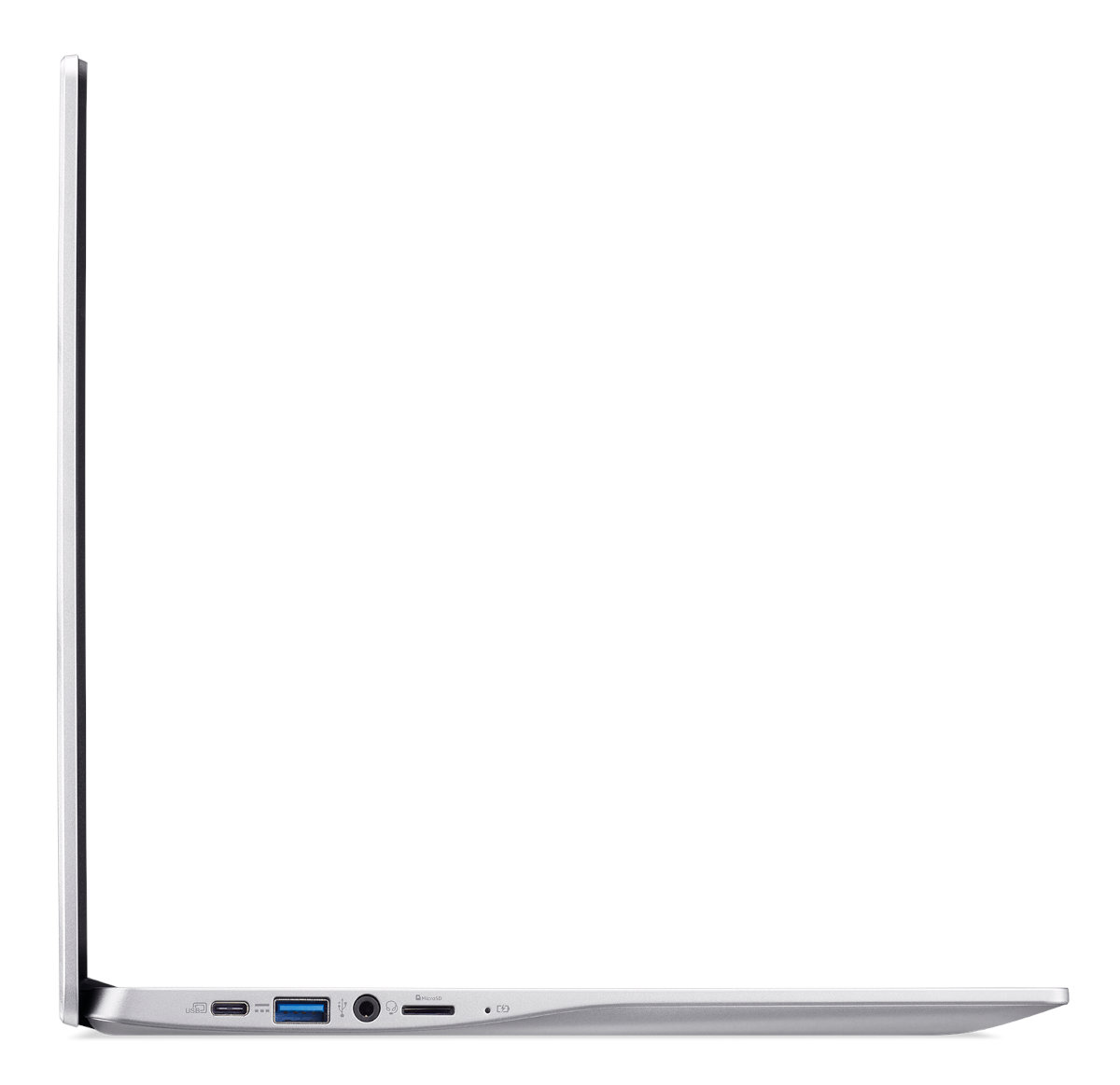 Laptop ACER Chromebook 315 CB315-4H-C567 FHD Celeron N4500/8GB/128GB eMMC/INT/ChromeOS Srebrny (Pure Silver)