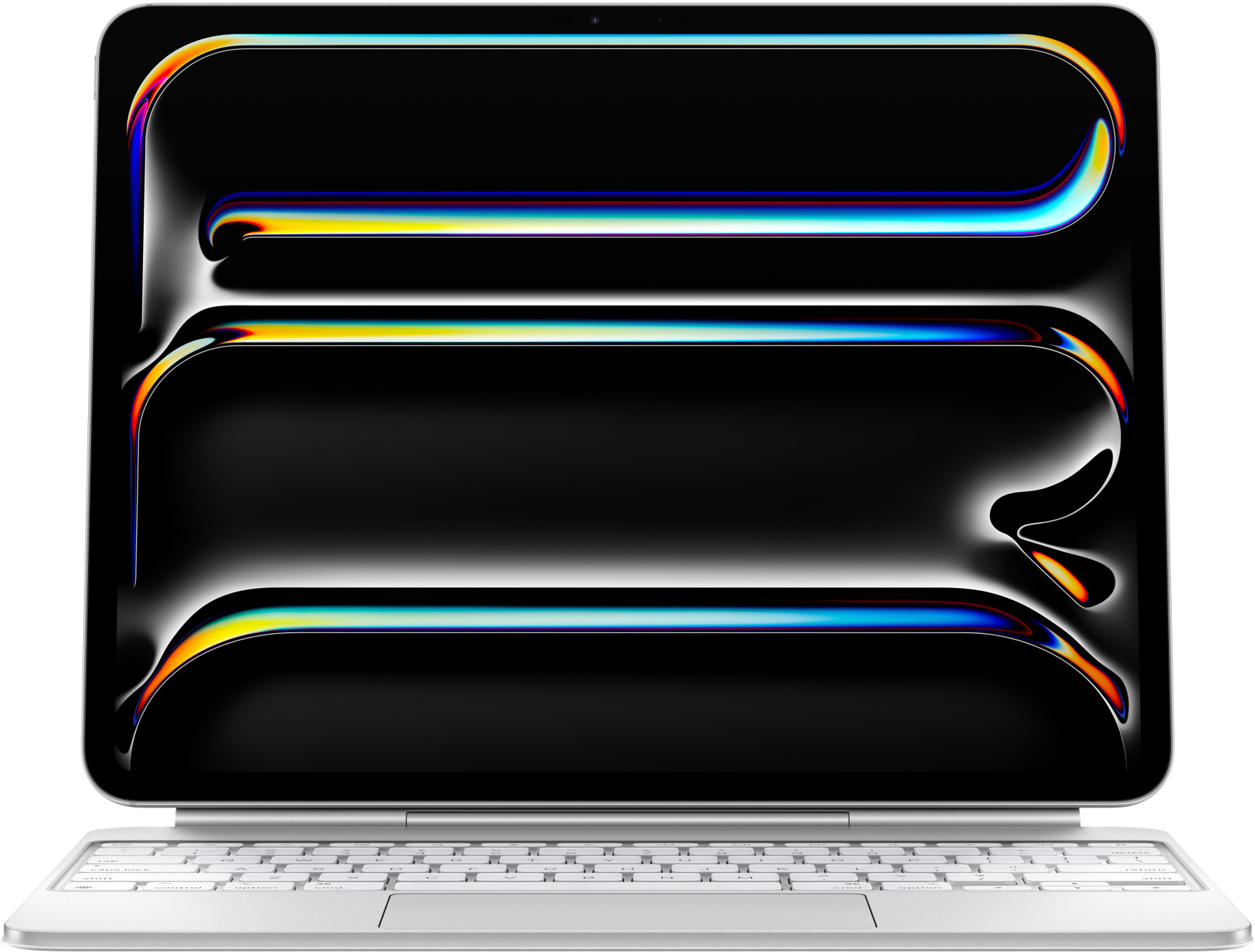 APPLE Magic Keyboard 13 hüvelykes iPad Prohoz (M4), magyar kiosztás, fehér (MWR43MG/A)