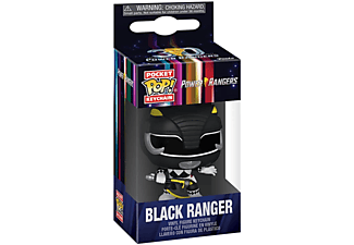 FUNKO POP Mighty Morphin Power Rangers 30th, Black Ranger kulcstartó (FU72149)