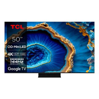 TCL 50C805 TV (Flat, 50 " / 126 cm, UHD 4K, Smart TV)