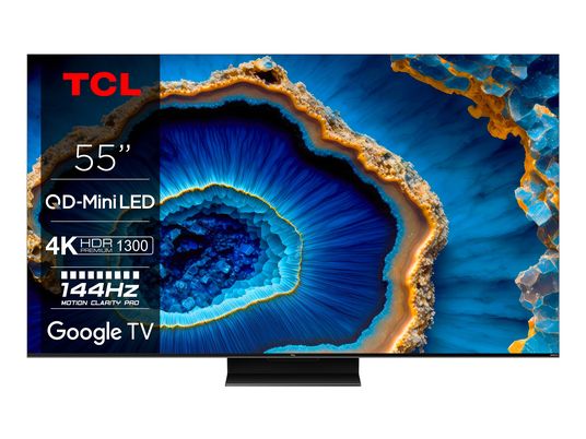 TCL 55C805 TV (Flat, 55 " / 139 cm, UHD 4K, Smart TV)