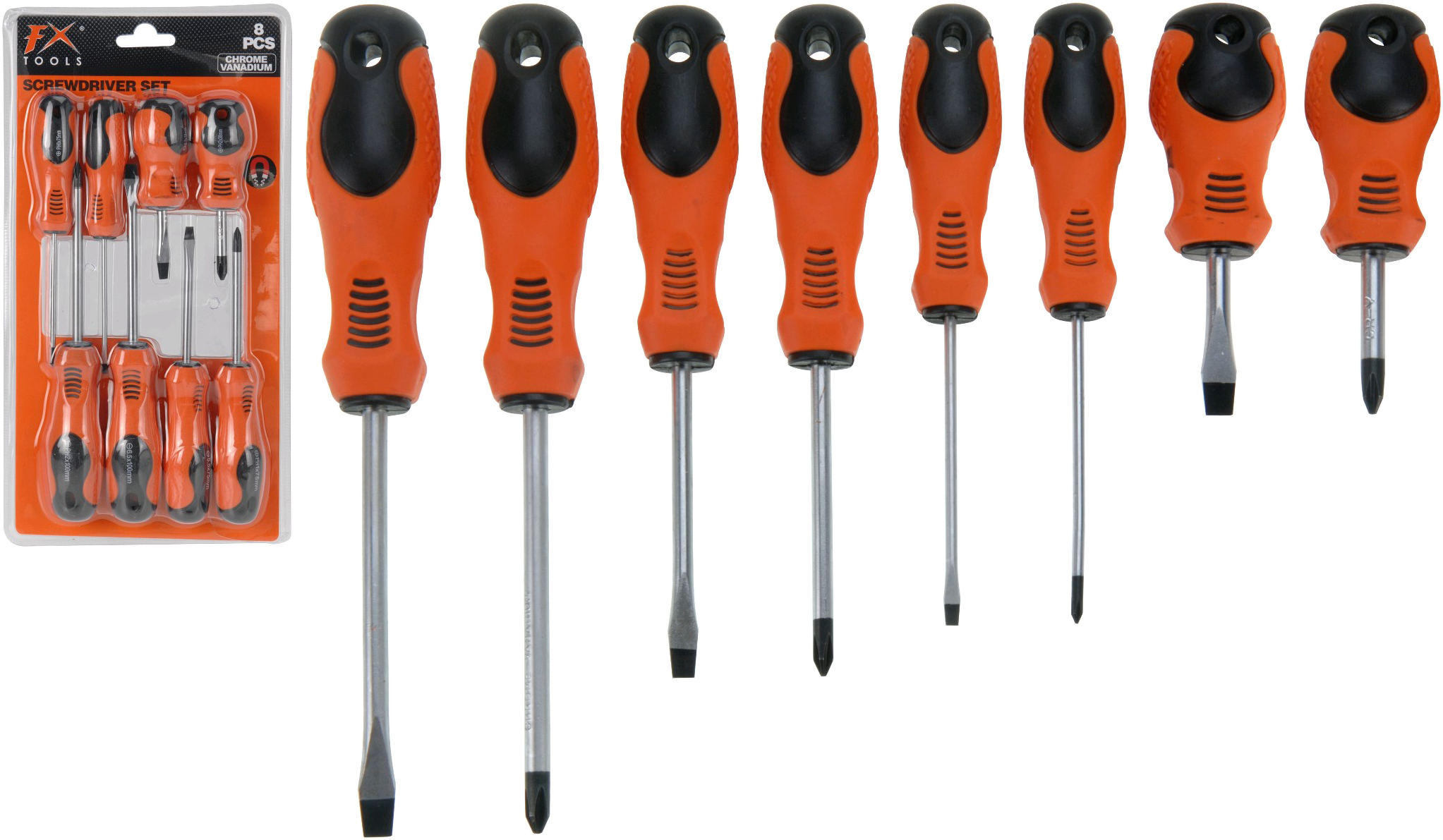 ENTAC Csavarhúzó szett, 8 db (EB-SDS8)