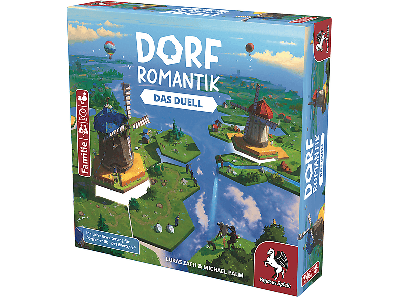 Thumbnail - PEGASUS SPIELE Dorfromantik - Das Duell Brettspiel Mehrfarbig