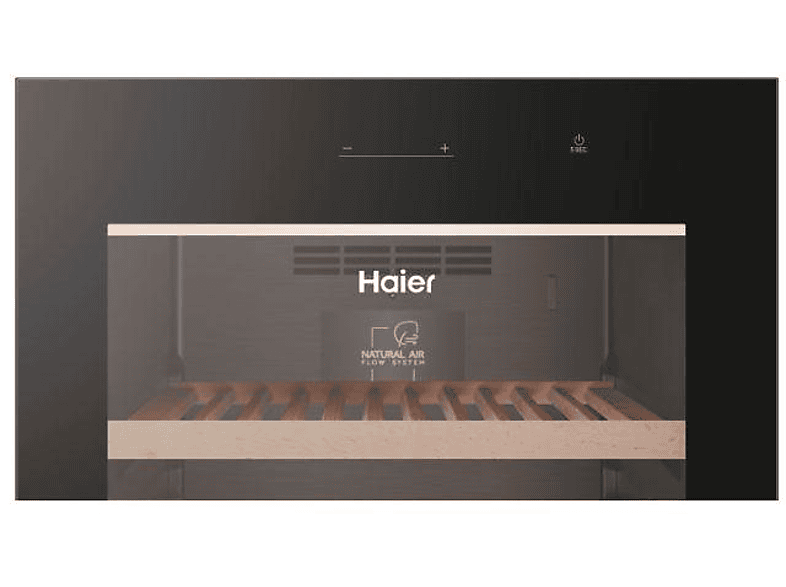 Haier HWS236GDEH1 60 Serie 7 Weinklimaschrank (107 kWh, EEK: E, Schwarz, Anzahl Flaschen: 236) — Foto 3 von 5