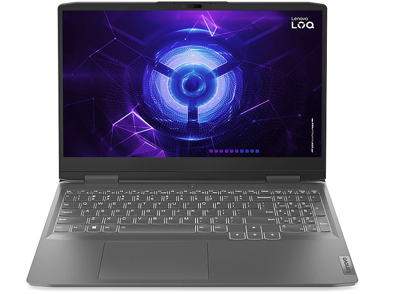 LENOVO LOQ 15IRH8, 15,6 ”, processore Intel® Core I5 12450H, NVIDIA GeForce RTX 4050, 16 GB, 512 GB SSD, Gray