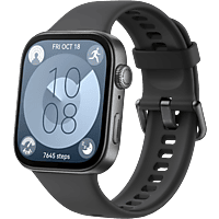 MediaMarkt HUAWEI Watch Fit 3 Smartwatch Zwart aanbieding