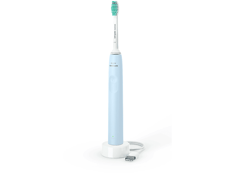 PHILIPS Sonicare 2100 HX3651/12 elektromos fogkefe, töltőalappal, C1 fejjel, világoskék