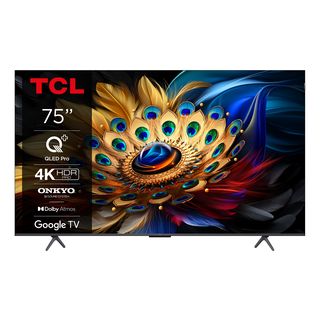 TCL 75C655 TV (Flat, 75 " / 189 cm, UHD 4K, Smart TV)