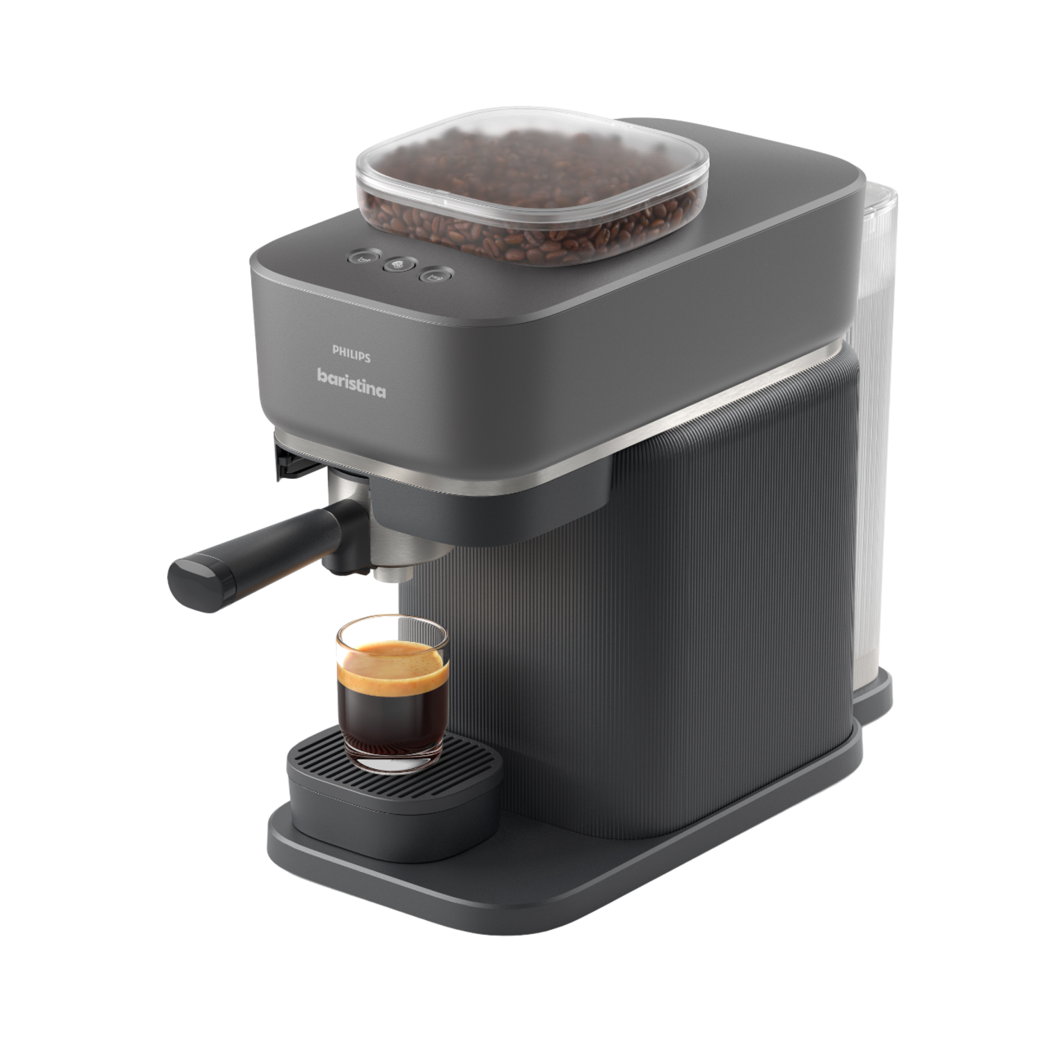 Philips Bar300/60 Baristina - Semi-automatische Espressomachine Zwart
