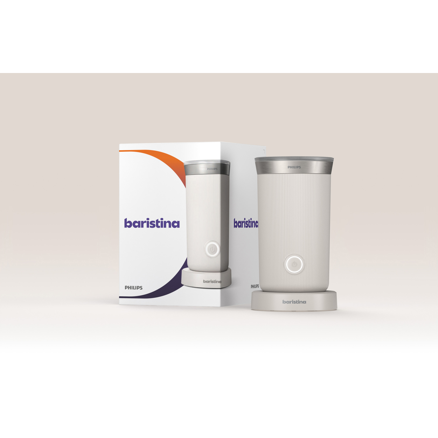 Philips Baristina BAR311/00 Wit Melkopschuimer kopen