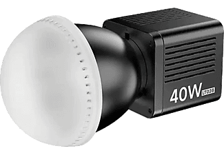 ULANZI LT028, LS24, 40W RGB COB fotó videó LED lámpa, 2500-6500K