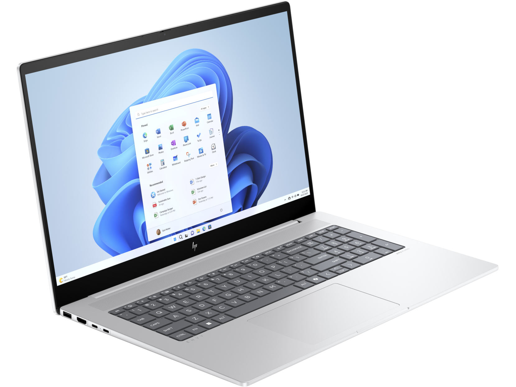 Portátil - HP Envy 17-fc0003ns, 17.3" Full HD, Intel® Core™ Ultra 7-155U, 32GB RAM, 1TB SSD, RTX™ 3050, Windows 11 H, Plata