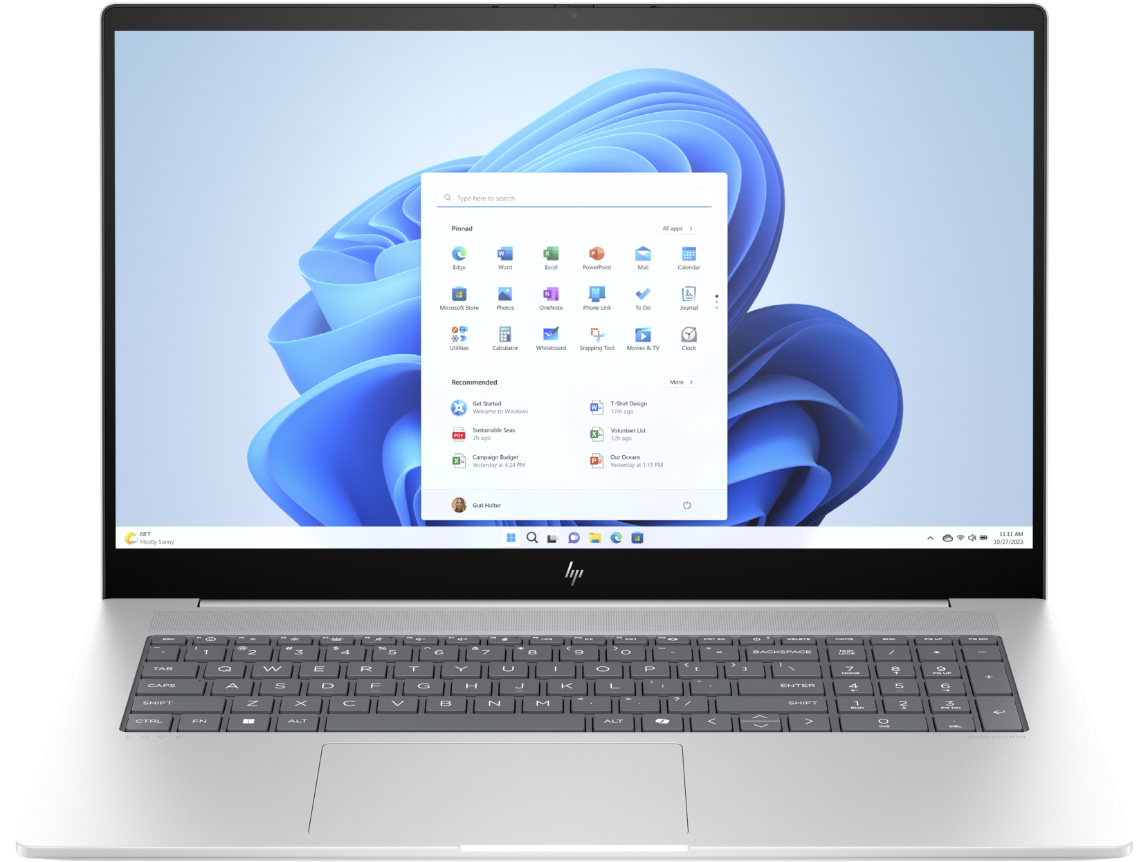 Portátil - HP Envy 17-fc0003ns, 17.3" Full HD, Intel® Core™ Ultra 7-155U, 32GB RAM, 1TB SSD, RTX™ 3050, Windows 11 H, Plata
