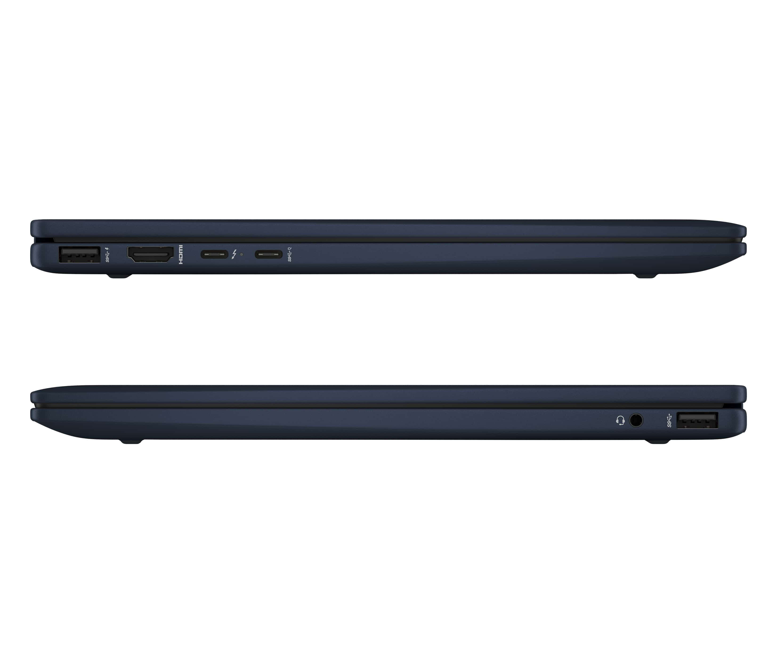 Portátil - HP 2 en 1 HP Envy x360 14-fc0001ns, 14" 2.8K, Intel® Core™ Ultra 7-155U, 32GB RAM, 1TB SSD, Gráficos Intel®, Windows 11 H, Azul