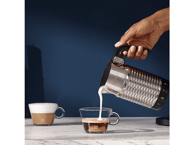 Nespresso Aeroccino 4 Milchaufschäumer (Silber, 490 Watt, 240 ml) — Foto 5 von 5