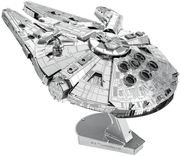 METAL EARTH Star Wars - IconX Ezeréves sólyom nagyméretű lézervágott acél makettező szett (502958)