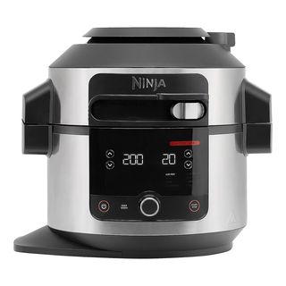 NINJA OL550CH Foodi 11- in-1 Multi-cuiseur Argent/Noir (capacité du bol mélangeur: 6 l, 1460 W)