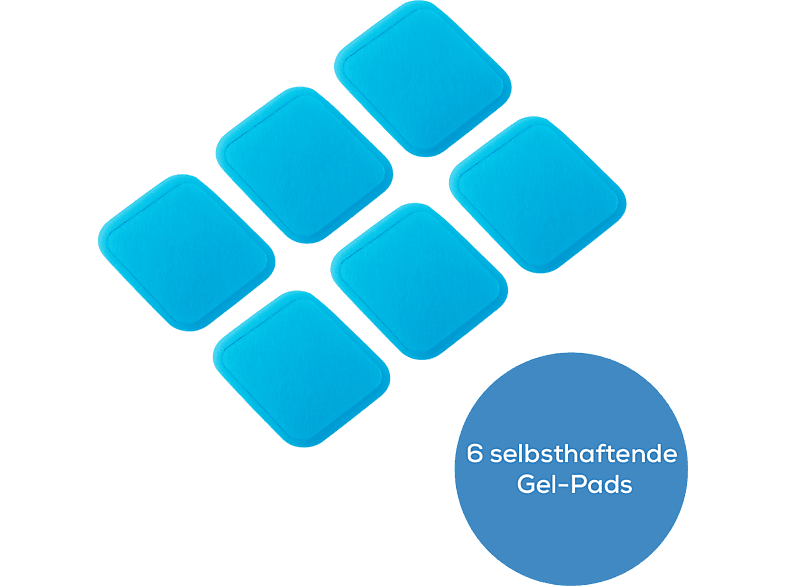 Beurer 648.49 EM50 Gel-Pads 6 Stück; Gel-Pads Menstrual Relax