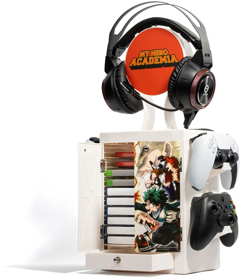 NUMSKULL GAMES PlayStation 5/Xbox Series My Hero Academia játéktartó szekrényes állvány
