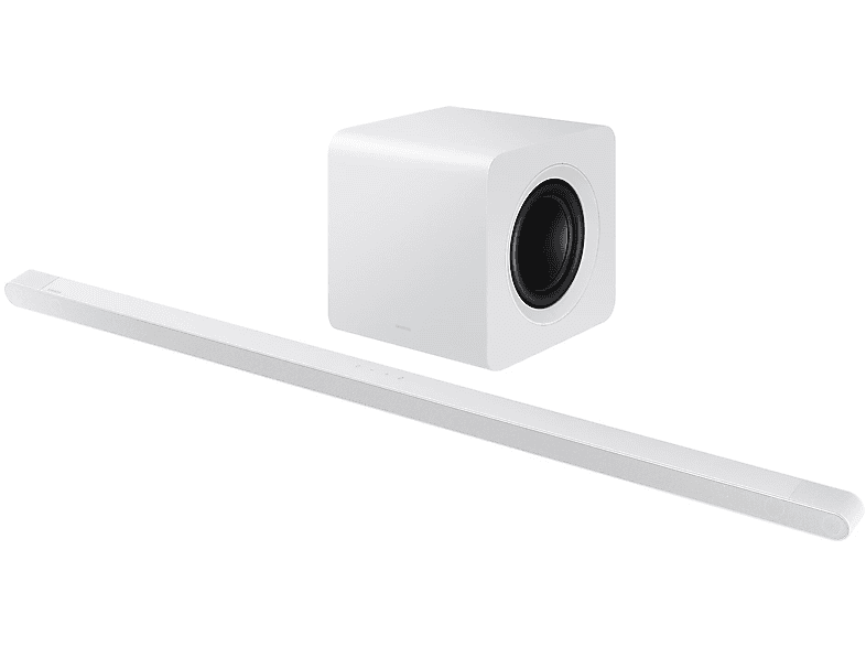 Soundbar SAMSUNG HW-S801D Biały 3.1.2-kanałowy, Bezprzewodowy Subwoofer, Wi-Fi,  BT,  HDMI eARC, HDR10+, AirPlay2 – zdjęcie 2