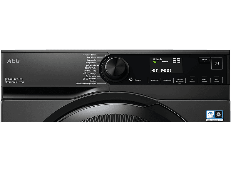 AEG LR7FS75490 Waschmaschine (9 kg, 1351 U/Min., A, Ja)