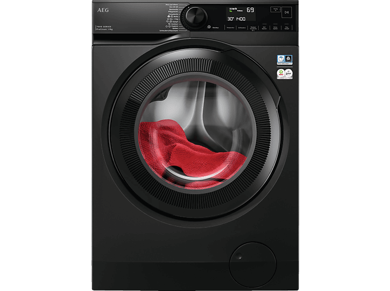 AEG LR7FS75490 Waschmaschine (9 kg, 1351 U/Min., A, Ja)