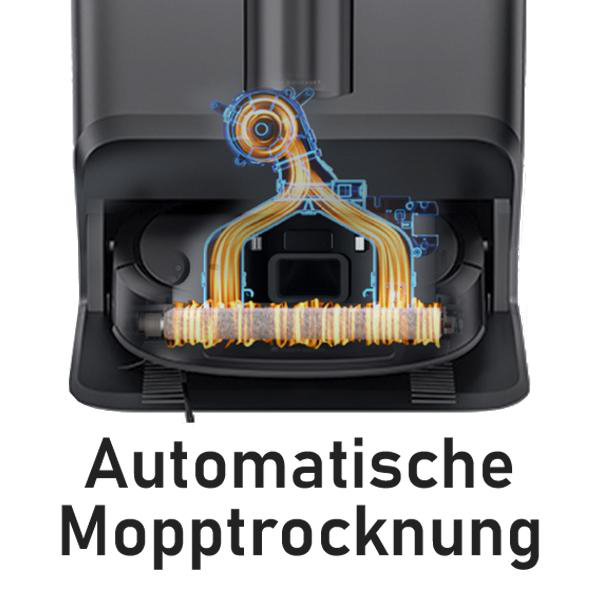 Eine Abbildung eines automatischen Mopptrocknungssystems.