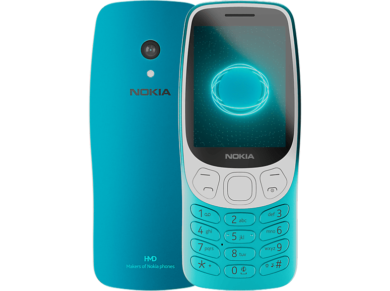 NOKIA 3210 Mobiltelefon, Scuba Blue