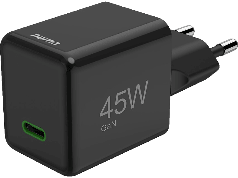 HAMA Charger Schnellladegerät Universal, Schwarz