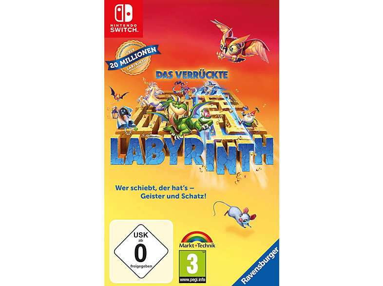 Das verrückte Labyrinth - Nintendo Switch [Deutsch]