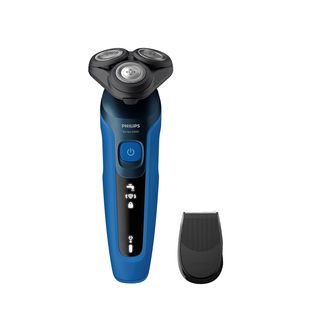 Afeitadora - Philips S5000  S5466/17, Afeitadora eléctrica, Seco y Mojado, Sensor barba, Soporte de carga, Cortapatillas