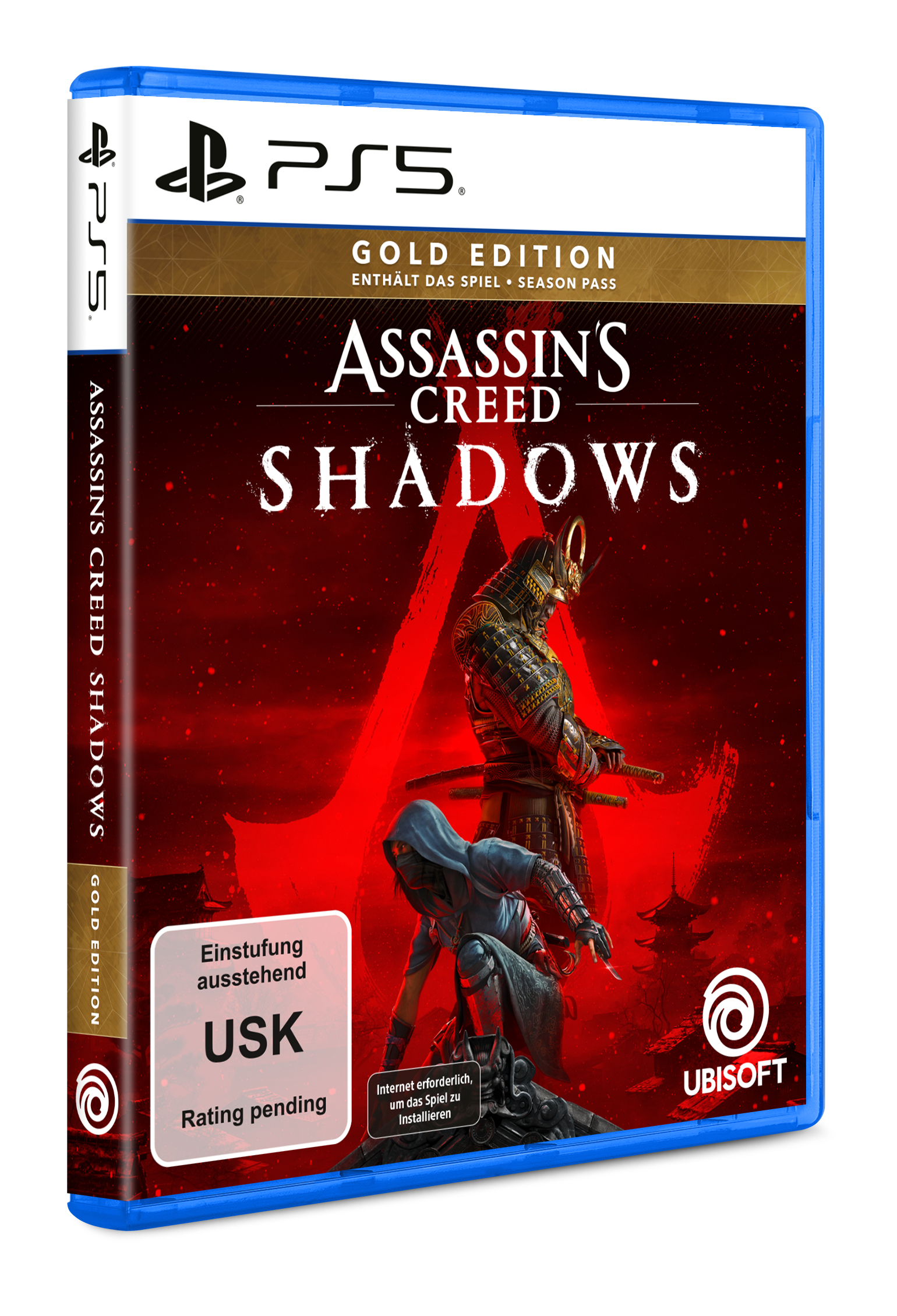 Assassin’s Creed Shadows - Gold Edition+ exklusives Steelbook - [PlayStation 5]