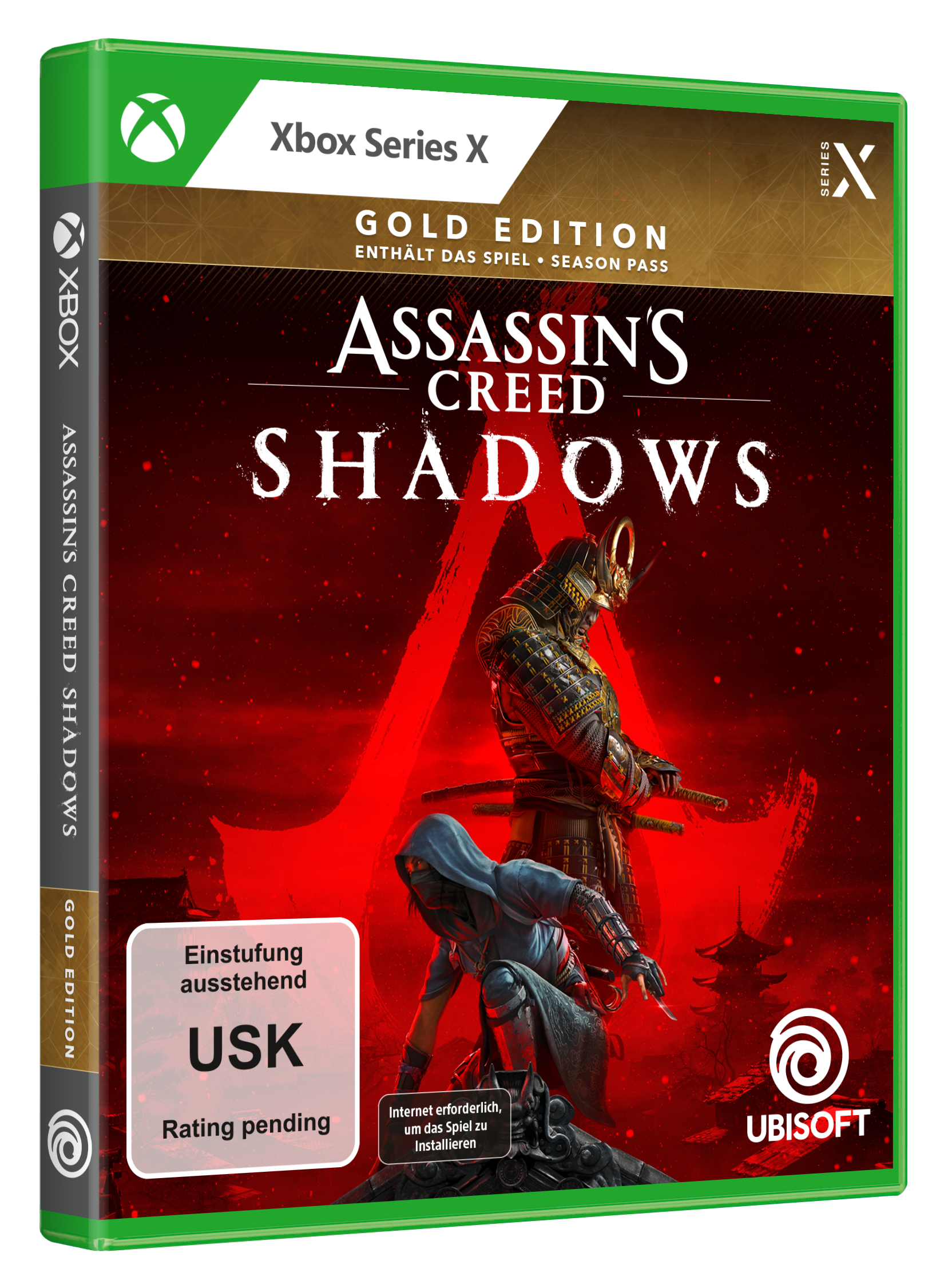 Assassin’s Creed Shadows - Gold Edition+ exklusives Steelbook - [Xbox Series X]