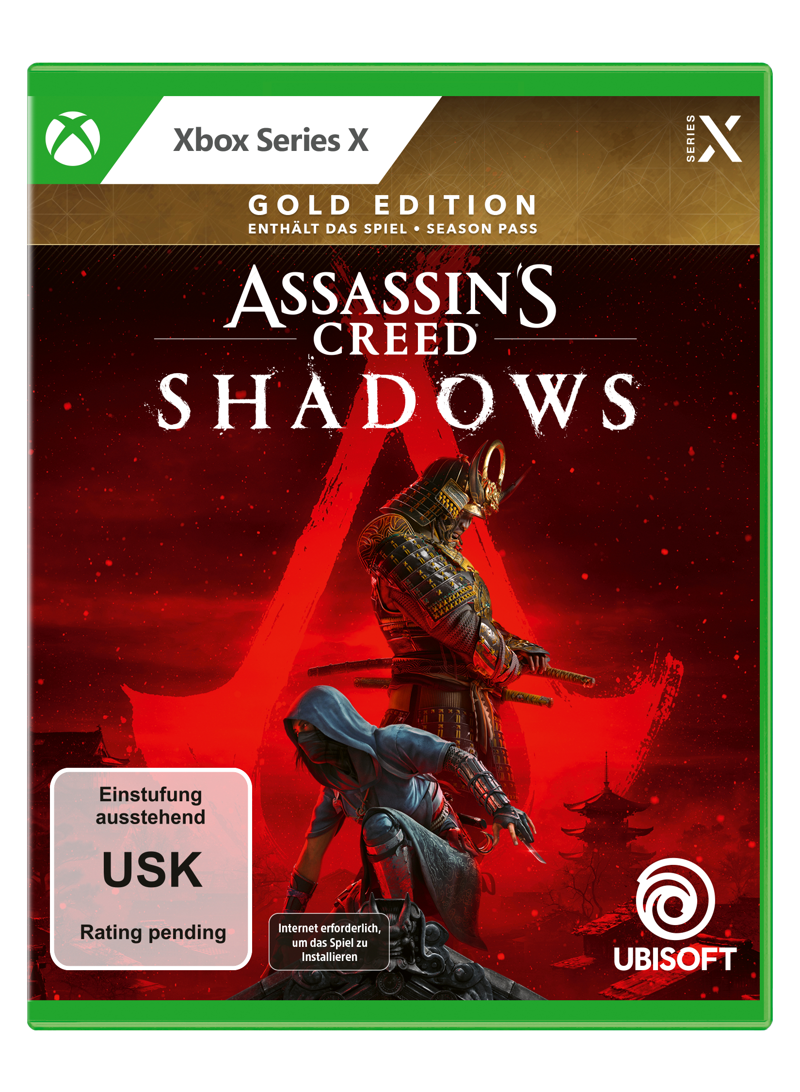 Assassin’s Creed Shadows - Gold Edition+ exklusives Steelbook - [Xbox Series X]