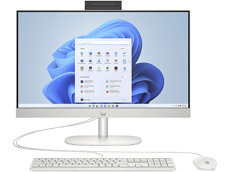 HP AIO 24-CR0061NT i3-1315U 8GB 256GB SSD 23.8 inç Full HD IPS Win 11 Home All In One Bilgisayar 80C07EA Beyaz