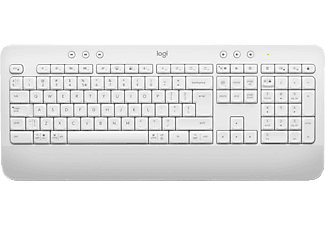 LOGITECH Signature K650 vezeték nélküli billentyűzet, Bluetooth, magyar kiosztás, piszkosfehér (920-010981)