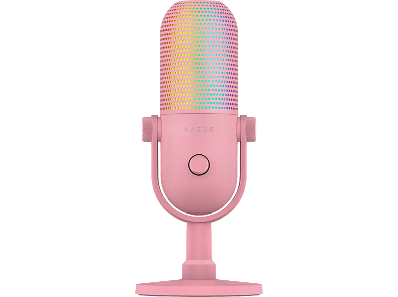 Razer Seiren V3 Chroma - RGB-USB Tap-to-Mute Mikrofon, Quartz