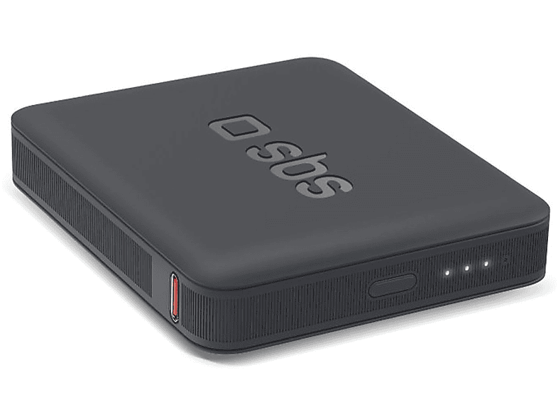 POWER BANK SBS Nano Tube 10W 5000 mAh, Nero