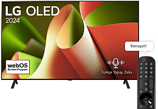 LG OLEDB46 77 inç 195 Ekran 4K Smart AI Sihirli Kumanda Dolby Vision webOS24 OLED TV
