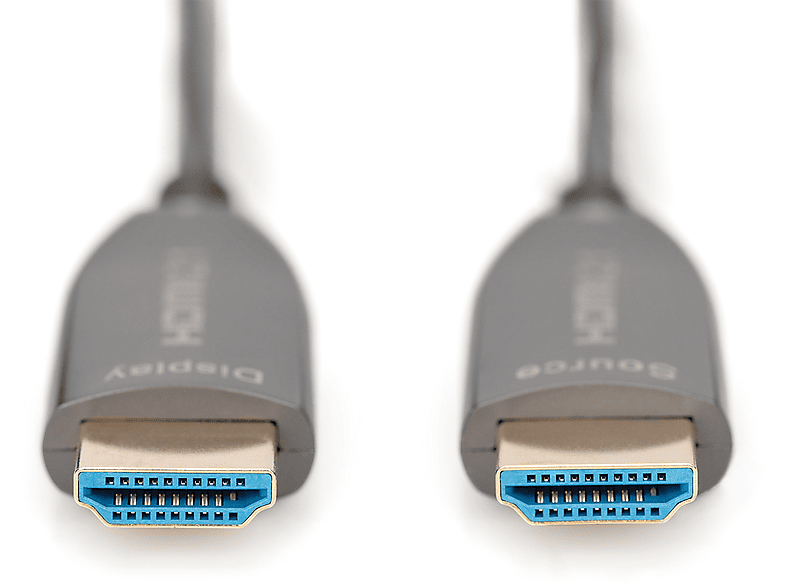 DIGITUS HDMI AOC Hybrid Glasfaserkabel For Business, UHD 8K, 20m, Schwarz; Glasfaserkabel----Glasfaserkabel — Foto 2 von 3