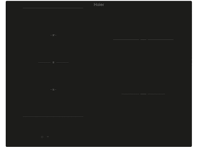 Piano Cottura Haier Haifb54Cirs, 4 zone cottura, 65 cm x 51