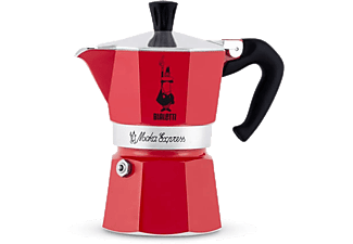 BIALETTI Moka Express kotyogós piros 1 adagos