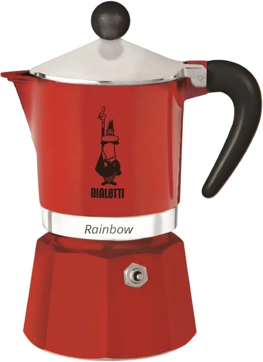 BIALETTI Rainbow kotyogós piros 1adagos