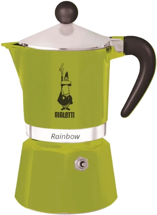 BIALETTI Rainbow kotyogós zöld 1adagos