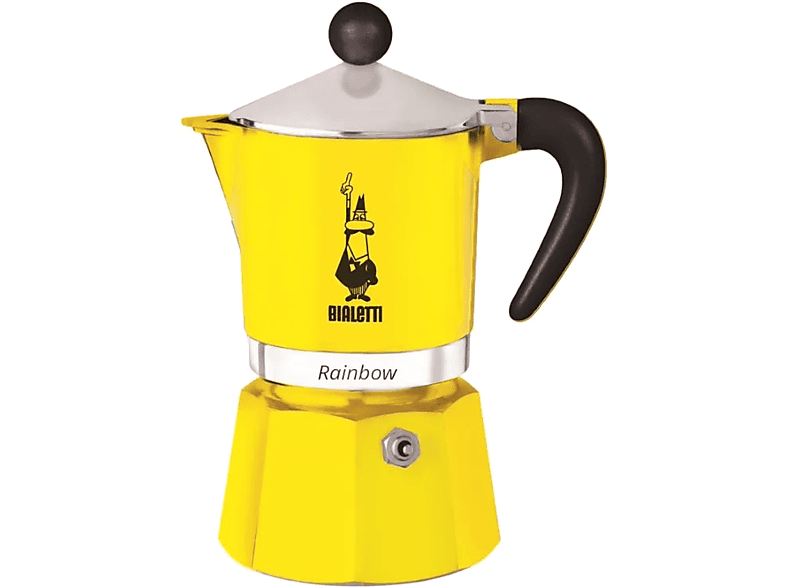 BIALETTI Rainbow kotyogós sárga 1adagos