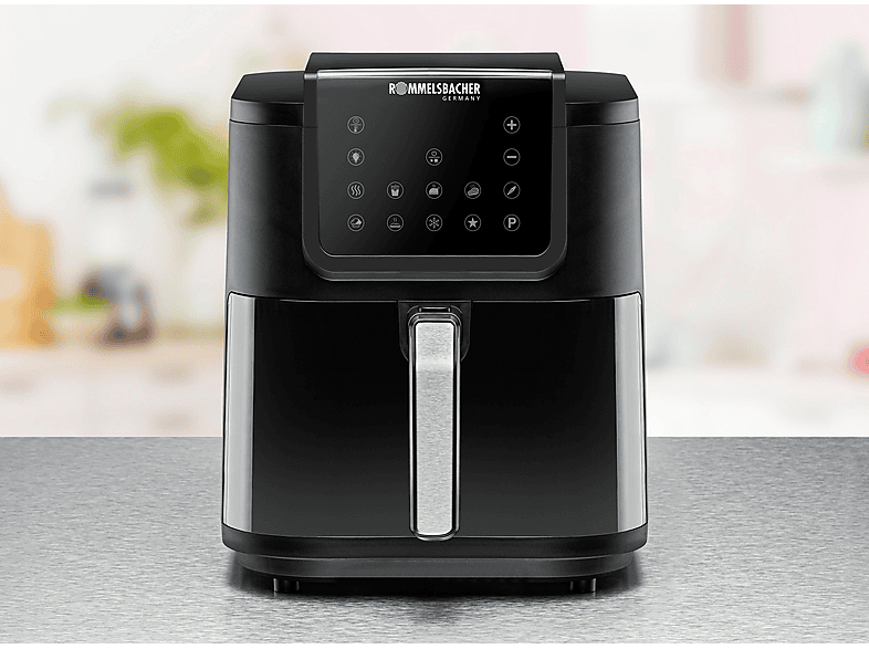 ROMMELSBACHER FRH 1700 Heißluftfritteuse Watt Schwarz