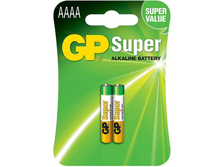 GP 2X Süper Alkalin AAAA Boy İncenin İncesi Pil_0