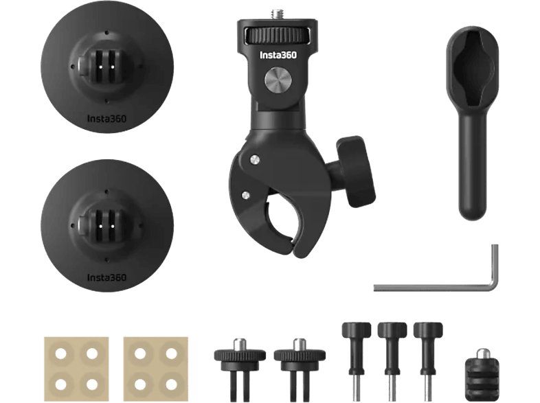 INSTA360 CINSAAVY, Motorrad Bundle, Schwarz