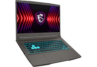 MSI Thin 15 B12VE-1494 9S7-16R831-1494 Gamer laptop (15,6" FHD/Core i5/16GB/512 GB SSD/RTX4050 6GB/Win11H)